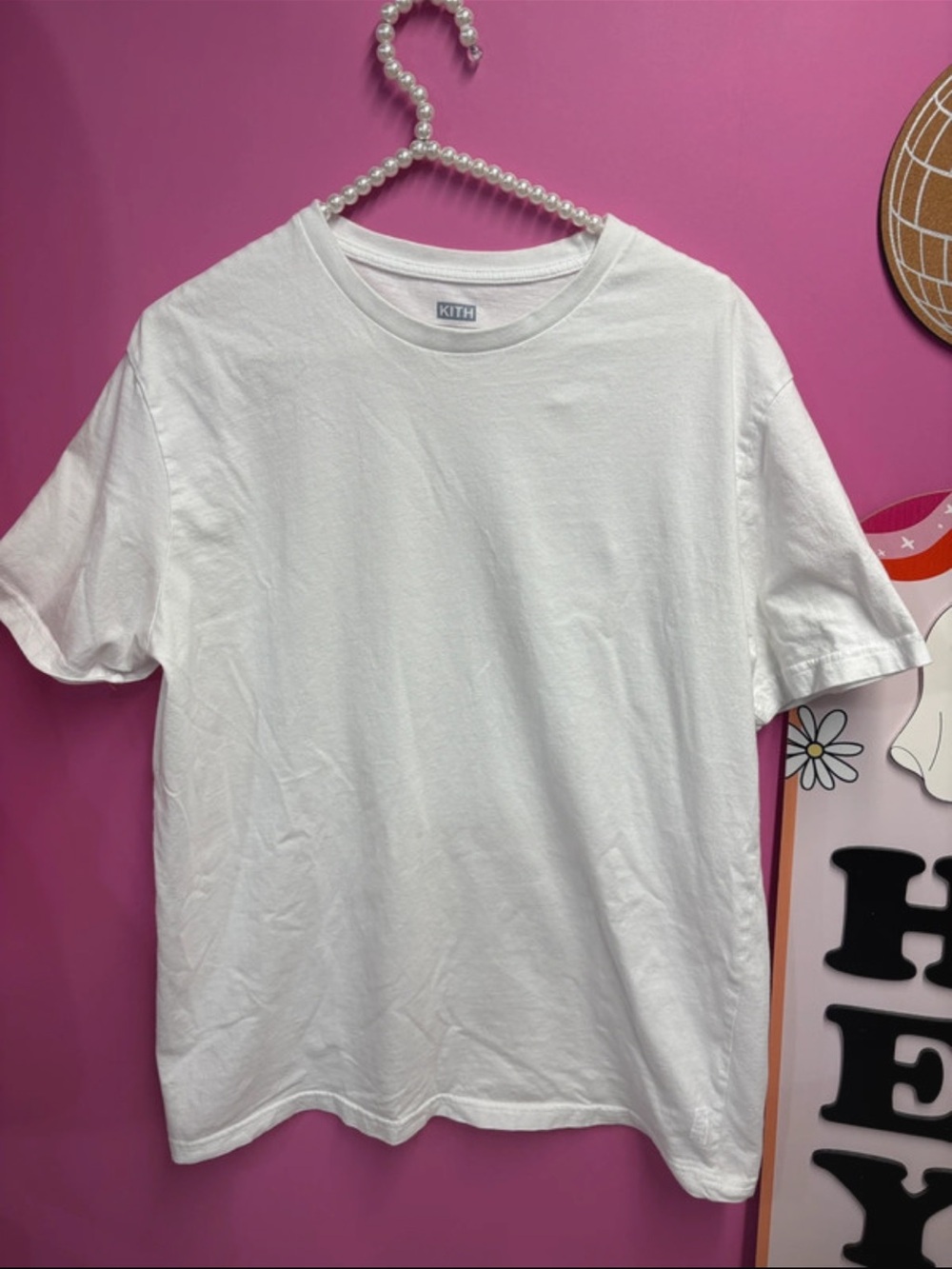 Kith White Short Sleeve Crewneck Tee